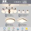 Lustre de sala de estar em estilo antigo, estilo americano, retrô, estilo da dinastia Song, 2025, novo estilo, lâmpadas principais para hall, combinação de pacote para toda a casa