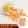 Gomas Elásticas Desechables para Niños, No Dañan el Cabello, Engrosadas, Ligas para Cabello de Bebé Niña Pequeña, Anillos de Silicona, Anillos de Goma, Cuerdas de Cabello Anchas Coloridas, Venta al por Mayor