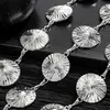 Cadena para la Cintura para Mujer, Cinturón Delgado Decorativo, Simple y Versátil, Adecuado para Vestidos, Cadena de Hierro Estilo Étnico Plateado, Elegante Cinturón para Falda con Borlas