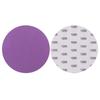 Disco de Lixa Flocado Autoadesivo Roxo de Areia Púrpura de 6 Polegadas para Polimento Seco e Úmido Disco de Lixa de Veludo com Suporte