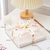Caja Desechable de Plástico Transparente para Tartaleta de Huevo para Mascotas 4/6 Piezas Embalaje para Horneado de Postres Caja Cuadrada para Pastel