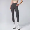 Pantalones de Yoga Elásticos Cómodos de Estiramiento Cintura Alta Control de Abdomen Levantamiento de Glúteos Específicos para Entrenamiento de Pilates y Deportes