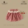 Shorts para Niña 2026 Verano Nuevo Estilo Shorts de Encaje para Bebé Pantalones a Cuadros Estilo Coreano para Niñas Ropa Infantil