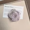 Embelezamento Floral Retro Gradiente Borda Queimada 7cm Rosa Feito à Mão DIY Flor de Pescoço Acessórios de Cabelo Roupas Cortinas Acessórios de Embelezamento Floral