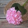 Flor Artificial Color Otoñal Cabeza Sencilla Hortensia Boda Auditorio Hogar Decoración Floricultura Exportación Estilo Europeo Flor Hortensia Sencilla