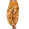 Calças Femininas Nova Coleção Primavera/Verão 2026 Estilo Europeu e Americano Amazon Estampadas Soltas Casuais Wide-Leg Calças Femininas Calças Harem