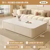 Mueble de TV de pie para sala de estar, Nuevo modelo 2026 para apartamentos pequeños, Estilo crema, Conjunto moderno de mesa de centro y mueble de TV