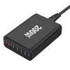Cargador PD de nitruro de galio de 200 W transfronterizo Caliente Cargador de escritorio multipuerto de 200 W 4C2A carga directa de nitruro de galio