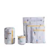 Bolsa de Lavandería 70g Impresa Malla Fina Engrosada Lavadora Especial Bolsa de Malla para Lavandería Chaqueta de Plumas Sujetador Bolsa de Lavado Venta al por Mayor