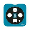 Adequado para Película de Lente Vivo X300S Ar Antirreflexo Af Galvanizada Cola Total Colagem Eletrostática Anti-Riscos e Resistente ao Desgaste Proteção de Câmera