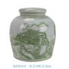 Tetera de Jingdezhen Porcelana Azul y Blanca Estilo Chino Olla de Almacenamiento a Prueba de Humedad Sellada Utensilios Olla de Almacenamiento Olla Antigua Venta al por Mayor