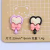 Dibujos Animados Dulce Genial Mimi Lindo Hecho a Mano DIY Accesorios para Joyería Hebilla para Zapato con Agujero Material Pegamento de Crema Resina Pequeños Accesorios