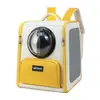 Transportadora para Gatos Yuebaitu Cápsula Espacial Bolso Doble Hombro para Mascotas Bolso Portátil para Exteriores Gran Capacidad Transpirable Ligero Bolso para Mascotas