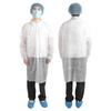Roupas de Trabalho Descartáveis, Jalecos Brancos, Roupas à Prova de Poeira, Jalecos de TNT para Venda por Atacado, Macacões para Visitantes de Fábricas de Alimentos, Roupas de Proteção