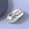 Cortador de Remédios Estilo Japonês, Divisor de Remédios, Remédio Cortado em Quatro, Artefato para Cortar Pílulas ao Meio, Caixa de Pílulas Portátil para Armazenamento de Remédios