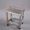 Taburete de Acero Inoxidable 202A, Resistente y Engrosado, Se Puede Grabar con Láser, Adecuado para Sillas de Oficina, Fábrica, Taller, Una Pieza Tymy