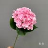 Casamento artificial flor mão hortênsia única mão 3D azul roxo casamento estrada guia flor fileira flor hortênsia falsa