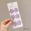 Pinzas de Pelo de Estrellas de Lunares de Colores para Niños, Pinzas BB para Flequillo y Cabello Suelto, Pasadores para Niñas y Bebés, Suaves con el Cabello, Pequeños Accesorios para el Cabello