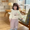 Sudadera y Pantalón de Chándal con Forro de Felpa de Gato Lindo para Bebé y Niño Pequeño, Conjunto Casual Súper Lindo para Bebé Niña, Conjunto de Dos Piezas Cálido y Dulce