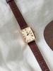 Reloj Nuevo para Mujer Temperamento Retro Diseño de Escala Romana Reloj Cuadrado de Moda Simple Reloj de Cuarzo