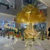Iluminación y Dispositivo de Exhibición de Árbol de Dinero Creativo de Año Nuevo Accesorios para Registro de Celebridades de Internet en Centros Comerciales