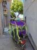 Toldo para Veículo Elétrico com Cortina Lateral Totalmente Fechada Guarda-Sol para Veículo a Bateria Guarda-Sol para Bicicleta Motorizada Guarda-Chuva para Chuva Guarda-Sol para Triciclo Guarda-Sol para Motocicleta