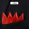 Lenço de Bolso para Terno Formal de Negócios Masculino, Lenço de Bolso Quadrado Estilo Inserido Britânico de Luxo para Casamento, Lenço de Peito Sem Dobra