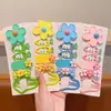Presilhas de Flor para Cabelo Infantil, Acessórios de Cabelo para Meninas, Presilhas Coloridas Doces, Piranhas de Princesa Fofas, Mini Presilhas para Bebê, Acessórios de Cabelo
