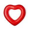 Flotador de piscina inflable de PVC engrosado en forma de corazón nuevo amor anillo de axila adulto flotador salvavidas en forma de corazón