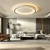 Lámpara de techo circular minimalista LED de espectro completo para proteger los ojos lámpara de dormitorio lámpara de ambiente para sala de estar estudio accesorio de iluminación