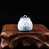 Lucky Cat água som sonho Bell estilo japonês saco de som de água U disco pingente cartoon sonho bonito sorte guarda real pendurado