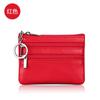 Monedero de piel auténtica transfronterizo, minibolso pequeño y bonito de piel de vaca para niños.