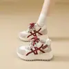 Zapatos de Forrest Gump para Mujer Primavera 2026 Nuevos Zapatos Casuales de Running de Suela Gruesa que Aumentan la Altura Zapatos de Moda Casuales con Retazos para Mujeres Bajitas