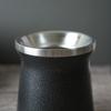 Suministro directo de fábrica Vaso de mate de acero inoxidable 304 de doble capa 8oz rociado de plástico bebida argentina café vaso termo al por mayor