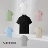 2025 Verano Ropa de Trabajo Corporativa para Hombres y Mujeres Camisa Polo Manga Corta Delgada de Moda Adelgazante Para Eventos de Team Building Camisa Sencilla