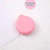 Espelho Redondo Macaron Simples Mini Pente Portátil Dobrável Pente Almofadado para Mulheres Cruzamento Cabeleireiro Pente de Massagem