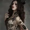 Adesivo de Tatuagem Halloween Novo Europeu e Americano Transfronteiriço Preto Fresco Feriado Abóbora Caveira Adesivo de Tatuagem Temporária
