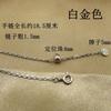 Pulsera de posicionamiento ajustable plata esterlina S925 diseño de nicho super hada estudiante amigas mujeres colgante de personalidad simple