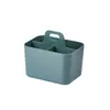 Caja de Almacenamiento de Escritorio Portátil Cesta de Almacenamiento de Oficina Cesta Portátil para Cocina Baño Caja Portátil para Snacks Organizador de Caja de Maquillaje