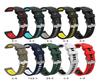 Para relógio Huawei GT Runner pulseira oficial de silicone para corrida GT3 pulseira listrada bicolor