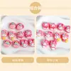 Elástico de Borracha Desenho Animado para Bebê Kidsren's Thumb Hair Band Anel de Toalha Melody para Meninas Elástico de Cabelo de Alta Elasticidade Acessórios de Cabelo