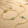 Pulsera y Collar de Zirconia Irregular, Chapado en Oro, No se Desvanece, Joyería de Nicho para Mujeres que Van al Trabajo, Fuente de Suministro para Transmisiones en Vivo, Venta al Por Mayor de Fábrica