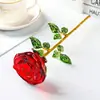 Enfeites de Cristal Rosa Decoração Criativa para Casa Enfeites de Cristal Artesanato Enfeites Presentes para o Dia dos Namorados Dia das Mães