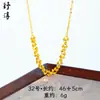 Colar Gelo Triturado Dourado Brilhante Estilo Livro Vermelho Pequeno, Novo Anel de Corrida Esmaltado Corrente Clavícula Gelo Triturado
