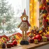 Comercio Exterior Mayorista Transfronterizo Figuras Retráctiles Navideñas, Papá Noel, Muñeco de Nieve, Renos Decoraciones, Adornos de Ambiente, Decoraciones