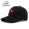 Gorra de Pana para Primavera y Otoño Gorra de Béisbol de Copa Dura para Hombre Gorra con Visera Bordada de Estrella de Cinco Puntas para Protección Solar al Aire Libre para Mujer