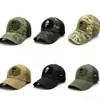 Nova Boné de Beisebol Camuflado Tático de Caveira para Exterior Proteção Solar Viseira Boné para Fãs Militares Fornecimento Transfronteiriço em Estoque