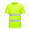 Camisa polo de seguridad reflectante de alta visibilidad para verano, ropa de trabajo para sitio de construcción, ropa de protección laboral de manga corta, ropa de ingeniería transpirable y resistente al desgaste