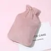 Bolsa de Agua Caliente Rellena de Agua con Puntos 3D Elevados Gran Capacidad Columna Cervical Abdomen Columna Lumbar Compresa Caliente Bolsa de Agua Caliente Engrosada Antiescaldaduras Calentador de Manos