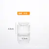 Frascos Transparentes para Creme Atacado, Frascos de Vidro para Amostras Cosméticas, Produtos para Cuidados com a Pele, Frascos para Creme para os Olhos, Frascos para Máscara Facial, Frascos Reabastecíveis, Potes Selados